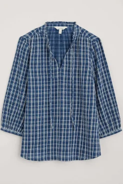 Seasalt Cornwall Winnard 3/4 Sleeve Top (Gots)<Women Tops