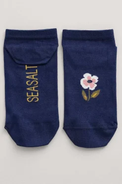 Seasalt Cornwall Women's Arty Organic Cotton Trainer Socks<Women Socks & Tights