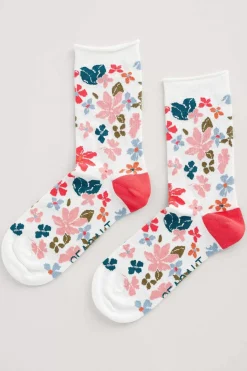 Seasalt Cornwall Women's Arty Organic Cotton Socks<Women Socks & Tights