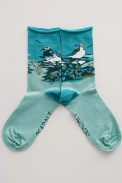 Seasalt Cornwall Women's Postcard Organic Cotton Socks<Women Socks & Tights