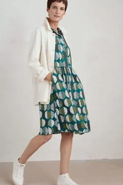 Seasalt Cornwall Wood Rush Short Sleeve Jersey Dress<Women Dresses