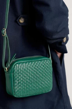 Seasalt Cornwall Woven Sea Fan Leather Cross-Body Bag<Women Bags